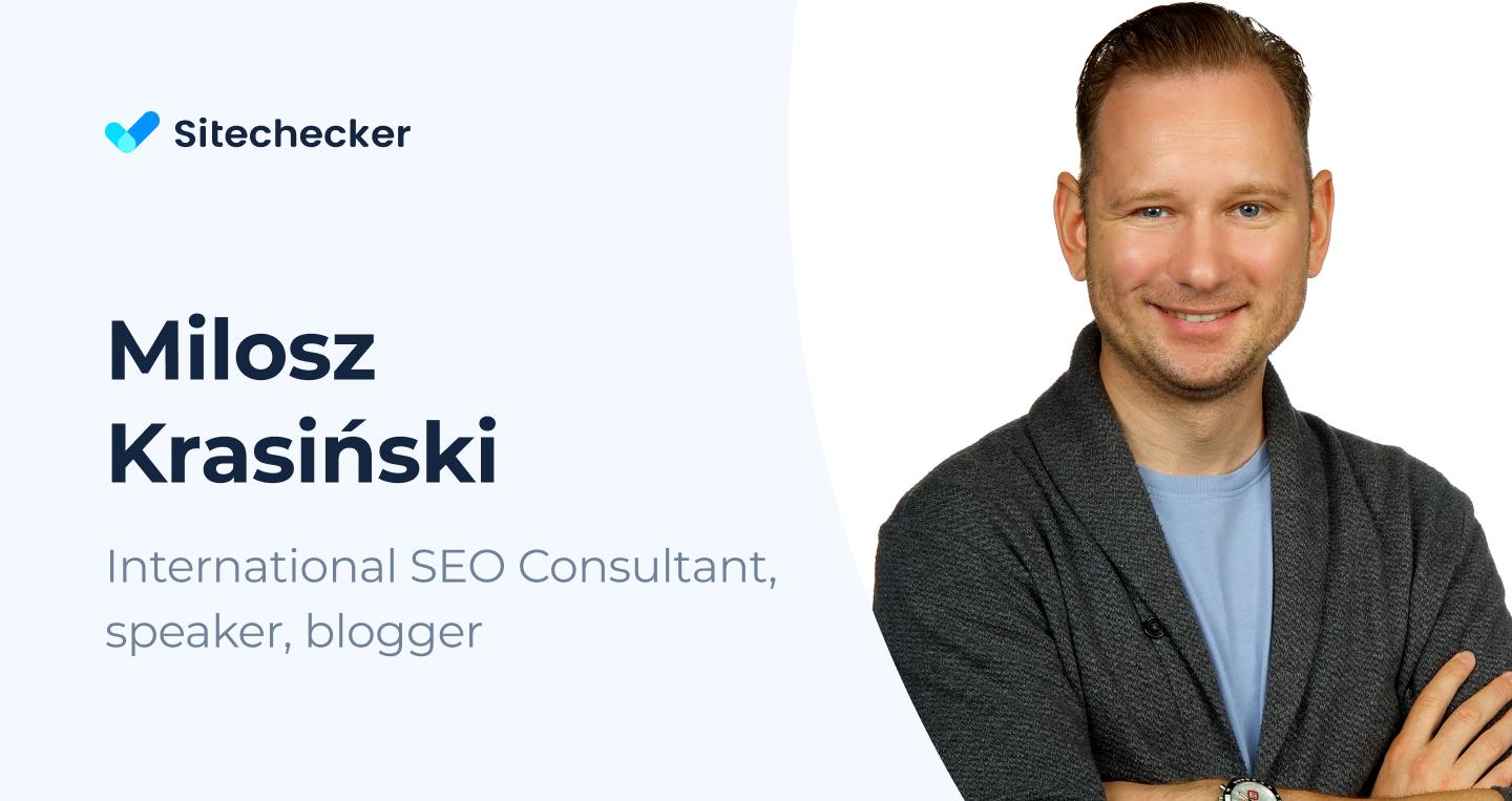 SEO and Link Building' Tips by Milosz Krasiński