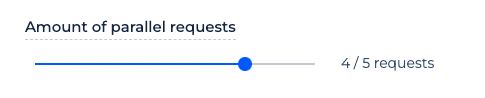 default number of parallel requests site audit sitechecker