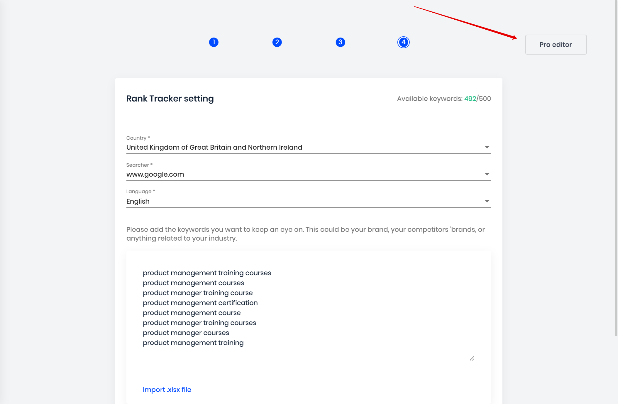 project pro editor